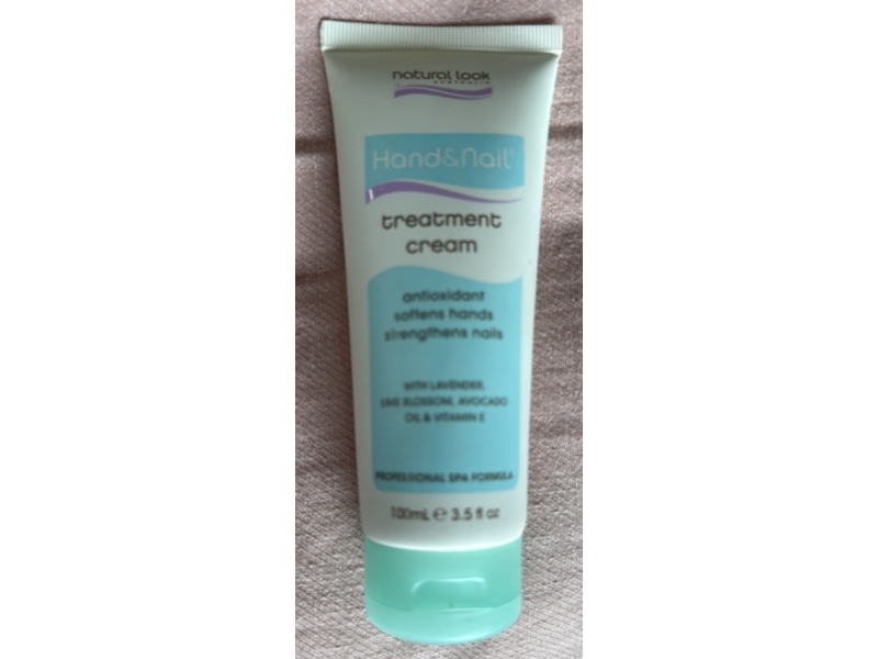 Natural Look Hand & Nail Treatment Cream, 3.5 fl oz/100 mL