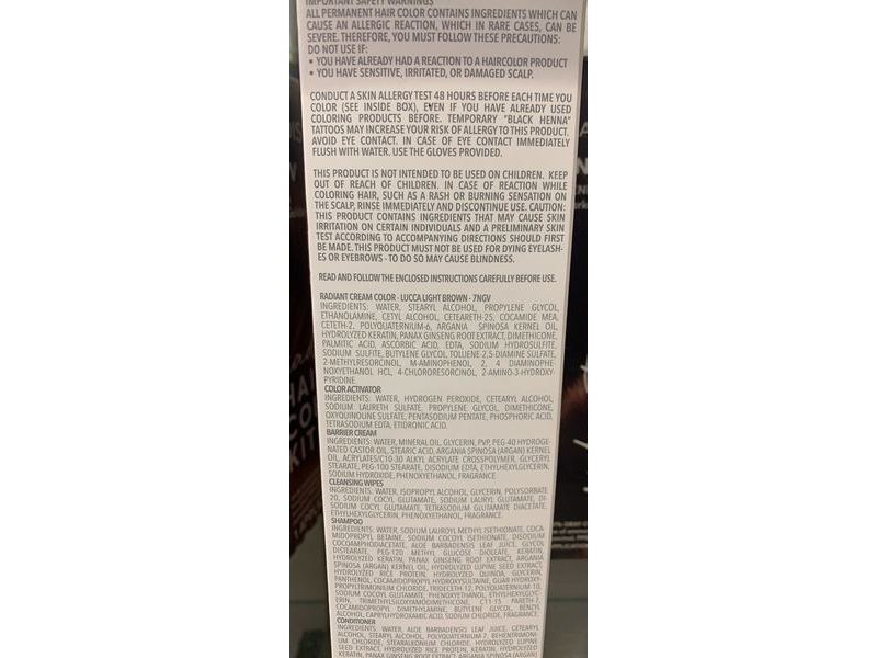 Madison Reed Radiant Hair Color Kit, 7Ngv Lucca Light Golden Brown, 1 Application