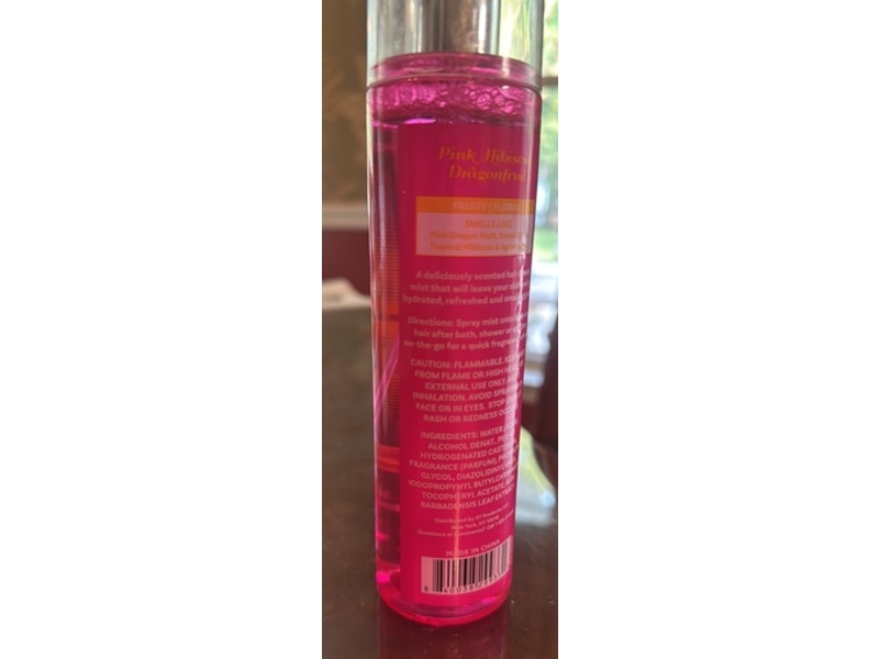 Solar Flare Hair & Body Fragrance Mist, Pink Hibiscus & Dragon Fruit, 7 fl oz/207 mL