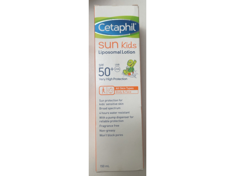 Cetaphil Sun Kids Liposomal Lotion, SPF 50+, 150 mL