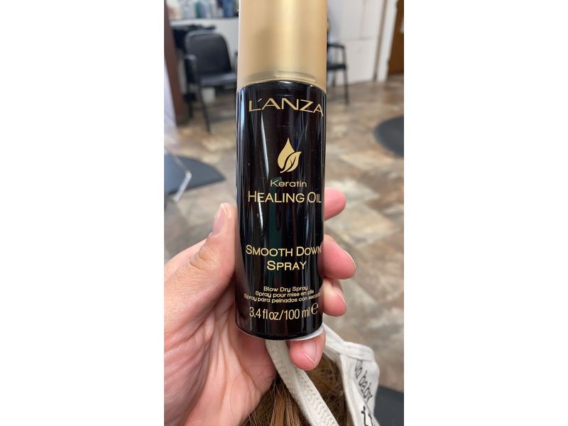 L’ANZA Keratin Healing Oil Smooth Down Spray, 3.4 Fl Oz