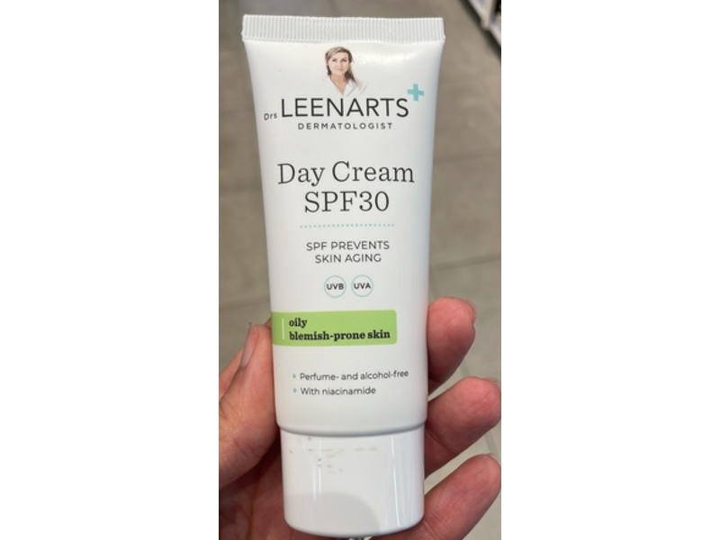 Drs Leenarts Day Cream, SPF 30 Oily Blemish Prone Skin, 50 mL
