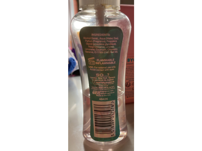 SO...? Miami Vibes Body Mist, 1.75 fl oz/50 mL
