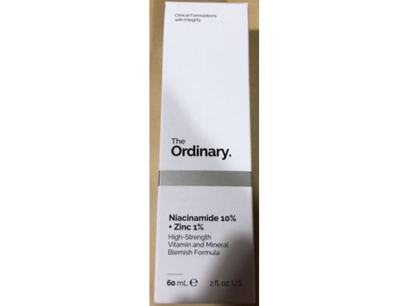 The Ordinary Serum, Niacinamide 10% + Zinc 1%, 2 fl oz/60 mL