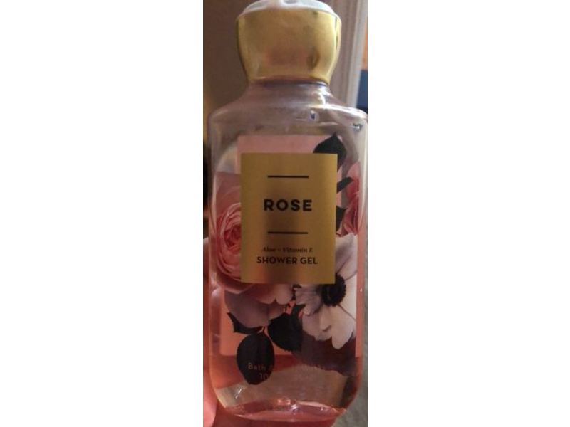 Bath & Body Works Shower Gel, Rose, 10 fl oz/295 mL