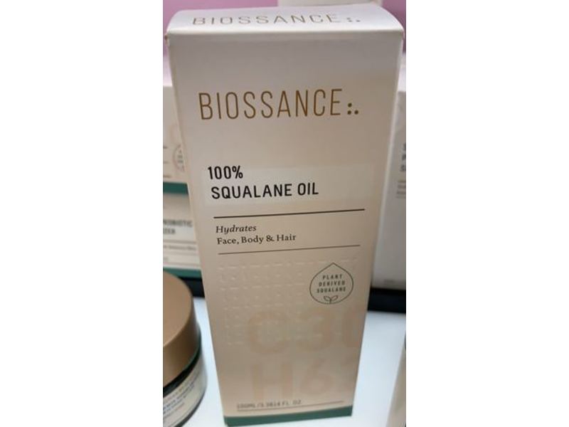 Biossance 100% Squalane Oil, 3.38 fl oz/100 mL