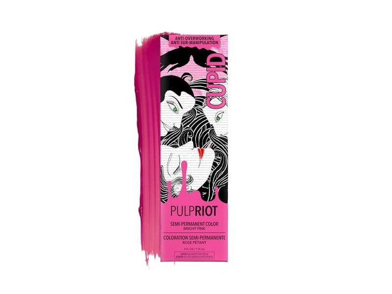Pulp Riot Cupid Semi-Permanent Color, Bright Pink, 4 fl oz/118 mL