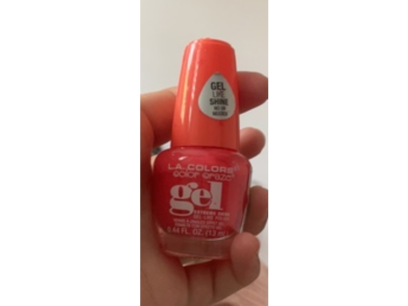 La Colors Color Craze Extreme Shine Gel Polish, What's Up CNP730, 0.44 fl oz/13 mL
