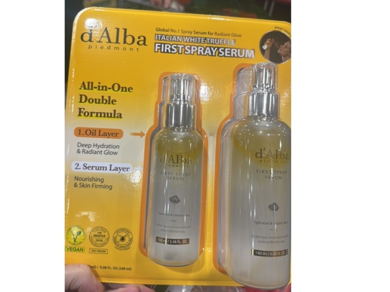 d'Alba Piedmont White Truffle First Spray Serum Set