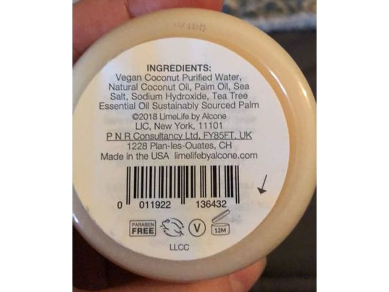 Limelife By Alcone Clean Act Brush & Sponge Cleanser, Young Coconut Milk, 1.9 oz/56.7 g