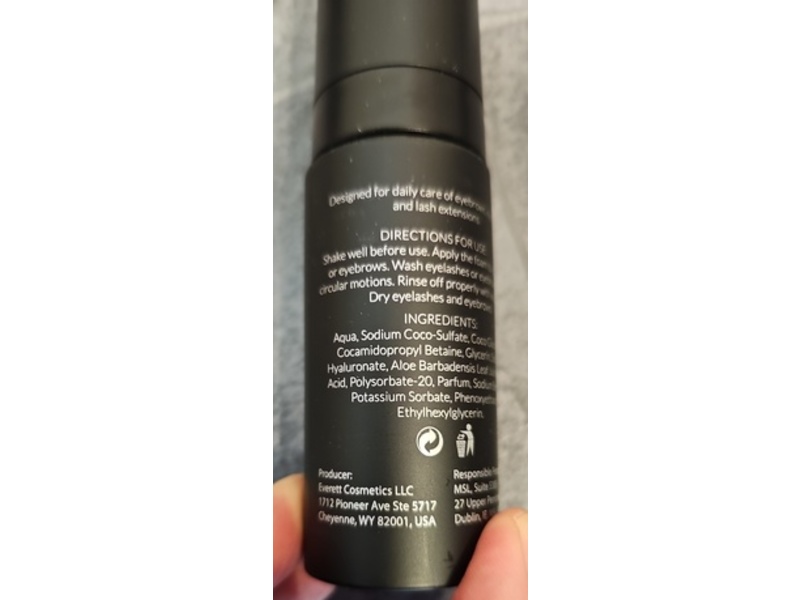 Nanolash Lash & Brow Shampoo, 1.69 fl oz/50 mL