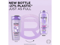 L'Oreal Paris Elvive Hyaluron + Plump 72h Hydrating Shampoo, Hyaluronic Acid, 12.6 fl oz/375 mL - thumbnail 2