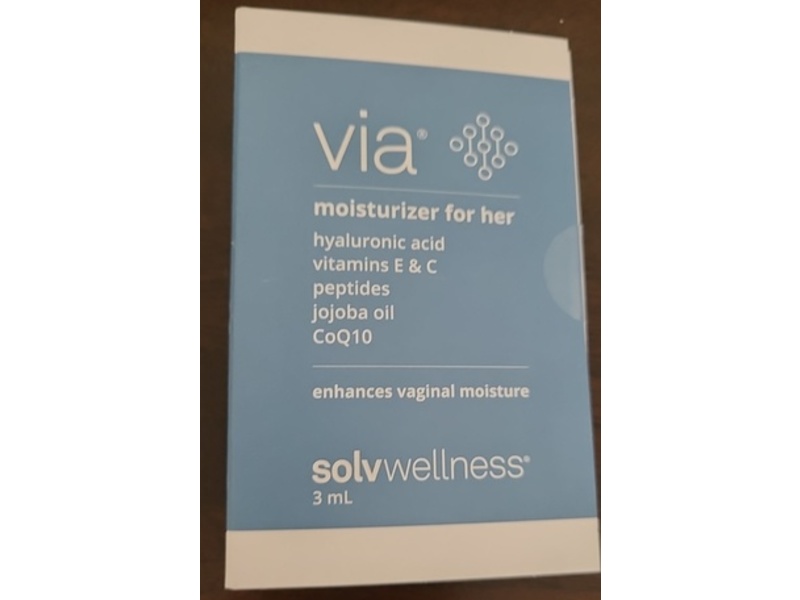 Solv Wellness Via Moisturizer For Her, 3 mL