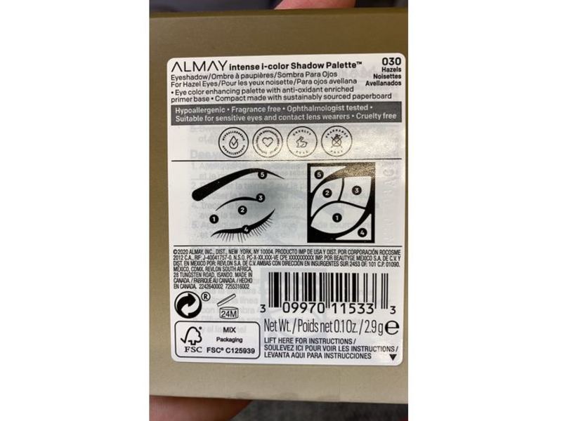 Almay Intense I-Color Shadow Palette, 030 Hazels, 0.1 oz/2.9 g