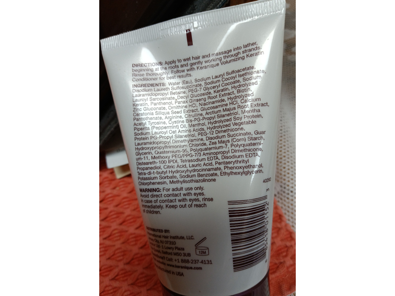 Keranique Scalp Stimulating Shampoo, Keratin Amino Complex, 3.4 fl oz/100 mL