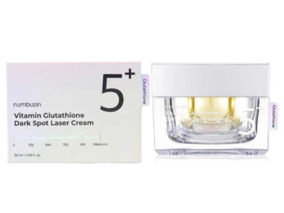 Numbuzin 5+ Vitamin Glutathione Dark Spot Laser Cream, 1.69 fl oz/50 mL
