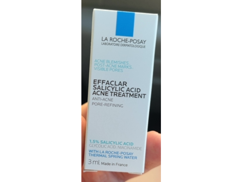 La Roche-Posay Acne Treatment Salicylic Acid Face Serum, 1.5 % Salicylic Acid, 3 mL