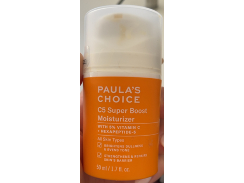 Paula’s Choice C5 Super Boost Moisturizer with 5% Vitamin C, 1.7 fl oz/50 mL