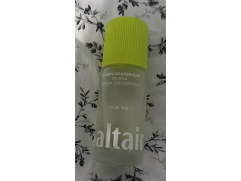 Saltair Serum Deodorant, Green Grapefruit + 5% AHA, 1.70 fl oz/50 mL