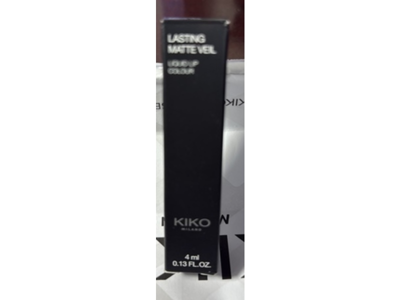Kiko Milano Lasting Matte Veil Liquid Lip Colour, 06 Nude Rose, 0.13 fl oz/4 mL