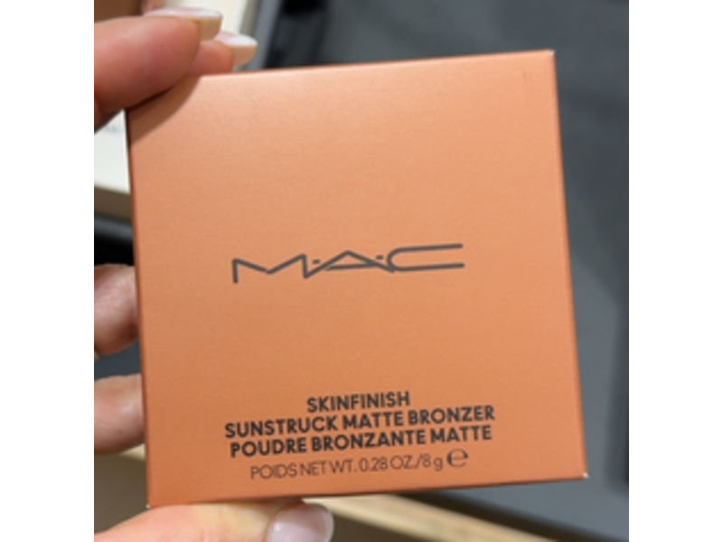 M.A.C Skinfinish Sunstruck Matte Bronzer, Matte Rich Golden, 0.28 oz/8 g