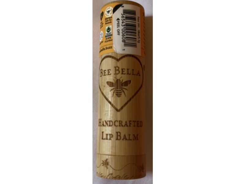 Bee Bella Handcrafted Lip Balm, Pomegranate Mango, 0.18 oz/5.1 g, Pack Of 3