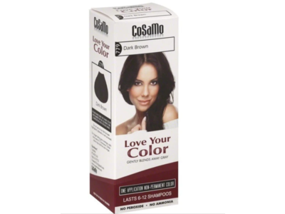 Cosamo Love Your Color Hair Color, 779 Dark Brown, Pack of 3
