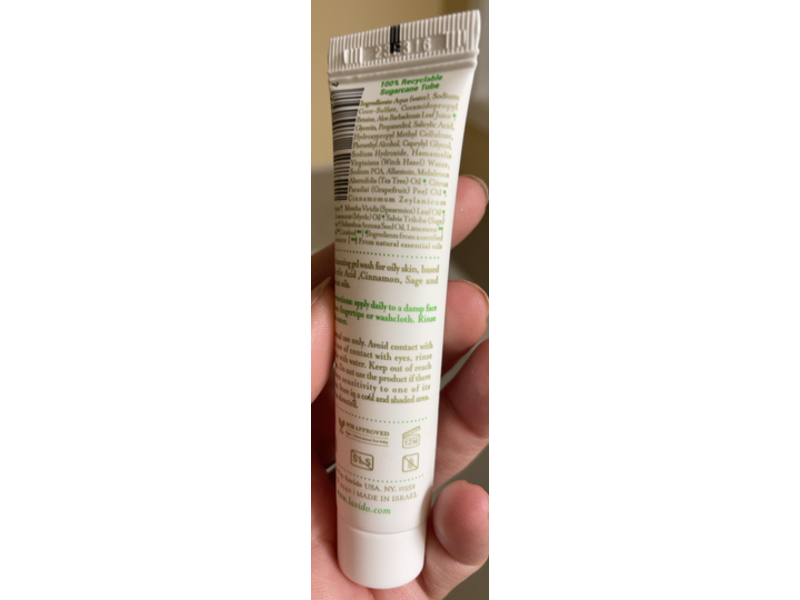 Lavido Thera Intensive Clarifying Gel Wash, Spearmint + Cinnamon & Salicylic Acid, 0.5 fl oz/15 mL