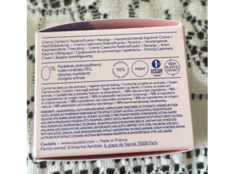 Caudalie Resveratrol Firming Cashmere Cream, 1.6 fl oz/50 mL