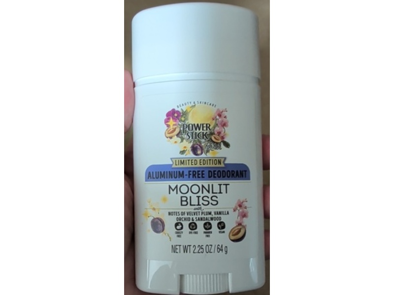 Power Stick Aluminum-Free Deodorant, Moonlit Bliss, 2.25 oz/64 g