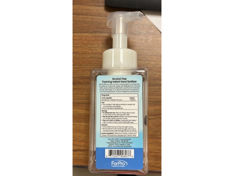 ForPro Instant Hand Sanitizer, 15 fl oz/443 mL