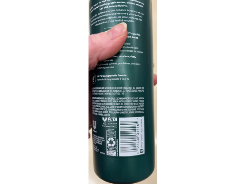 Tresemme Fluid Smooth Shampoo, Coco Proteine, 16.5 fl oz/488 mL