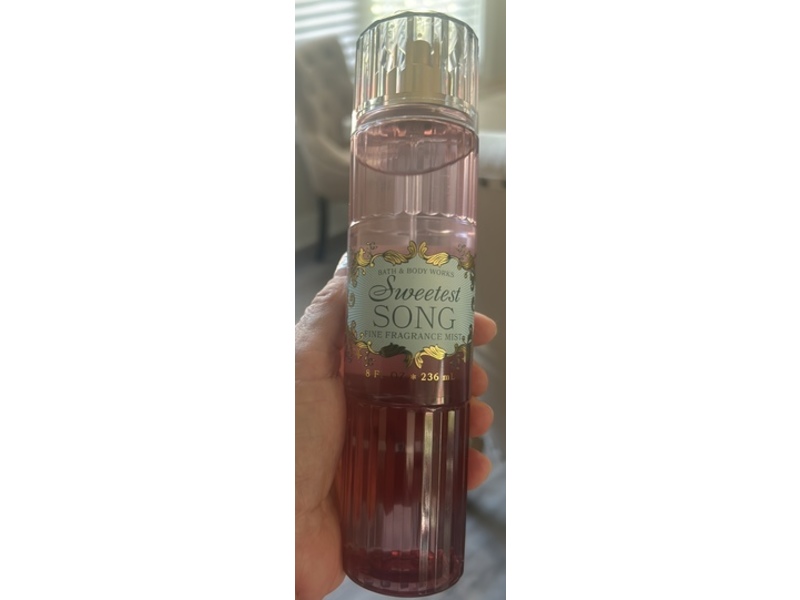 Bath & Body Works Fine Fragrance Mist, Sweetest Song, 8 fl oz/236 mL