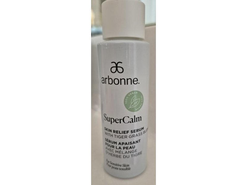 Arbonne Super Calm Skin Relief Serum, 1 fl oz/30 mL