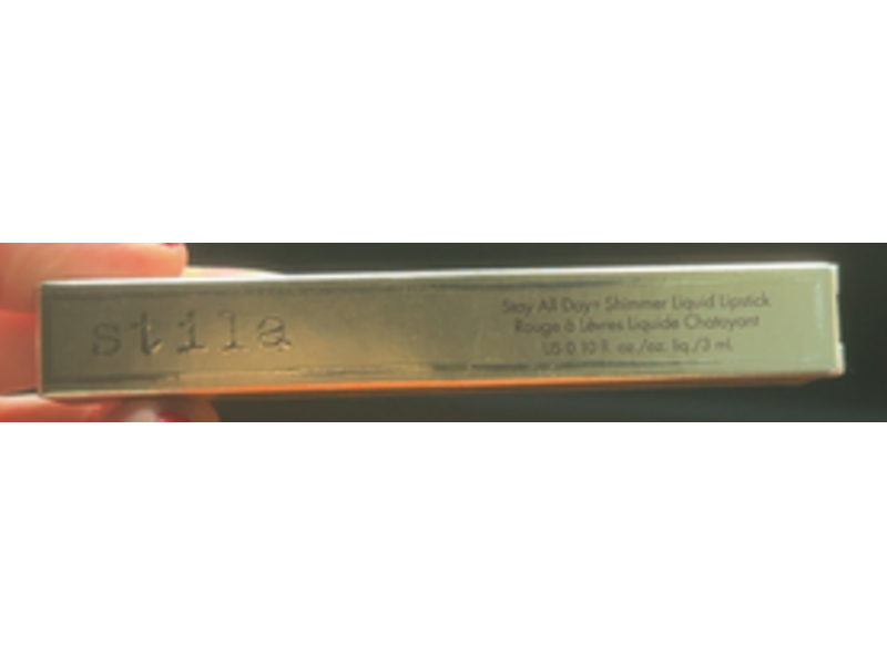 Stila Stay All Day Shimmer Liquid Lipstick, Sheer Miele, 0.10 fl oz/3 mL