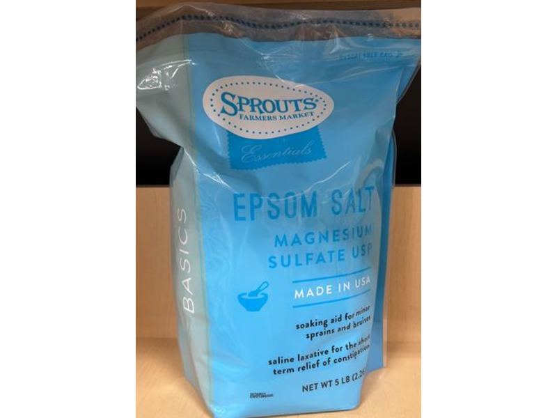 Sprouts Farmers Market Epsom Salt, 2.26 kg