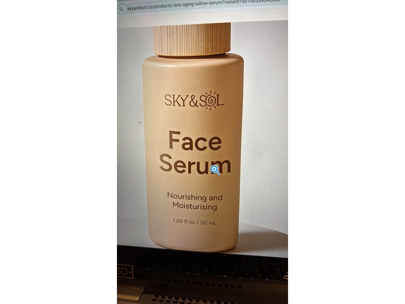 Sky & Sol Nourishing & Moisturising Face Serum, 1.69 fl oz/50 mL