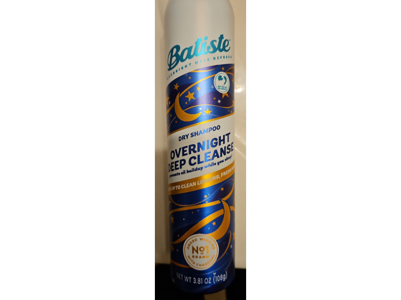 Batiste Overnight Deep Cleanse Dry Shampoo, 3.81 oz/108 g