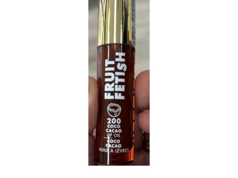 Milani Fruit Fetish Lip Oil, Coco Cacao, 0.135 fl oz/4 mL