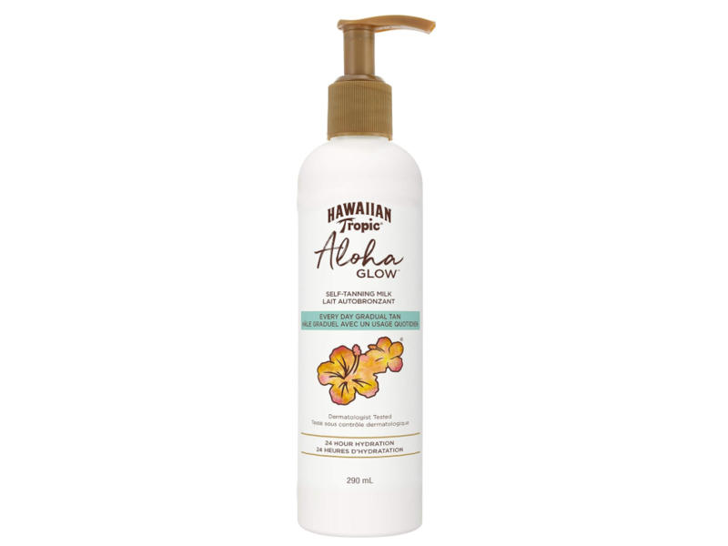 Hawaiian Tropic Aloha Glow Sunless Self Tanning Milk, 290 mL
