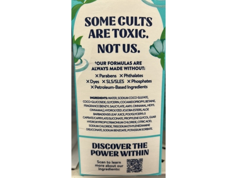 Cleancult Hand Soap Refill, Water Blossom, 32 fl oz/946 mL