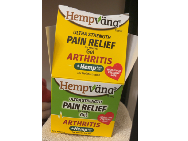 Hempvana Arthritis Pain Relief Gel, 4 oz/119 g