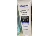 TopCare Ultimate Sheer Sun Lotion, SPF 70, Paraben Free, 3 fl oz/89 mL - Image 3