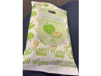 b-Pure Hand Wipes, Green Apple Scented, 20 Count - thumbnail 2