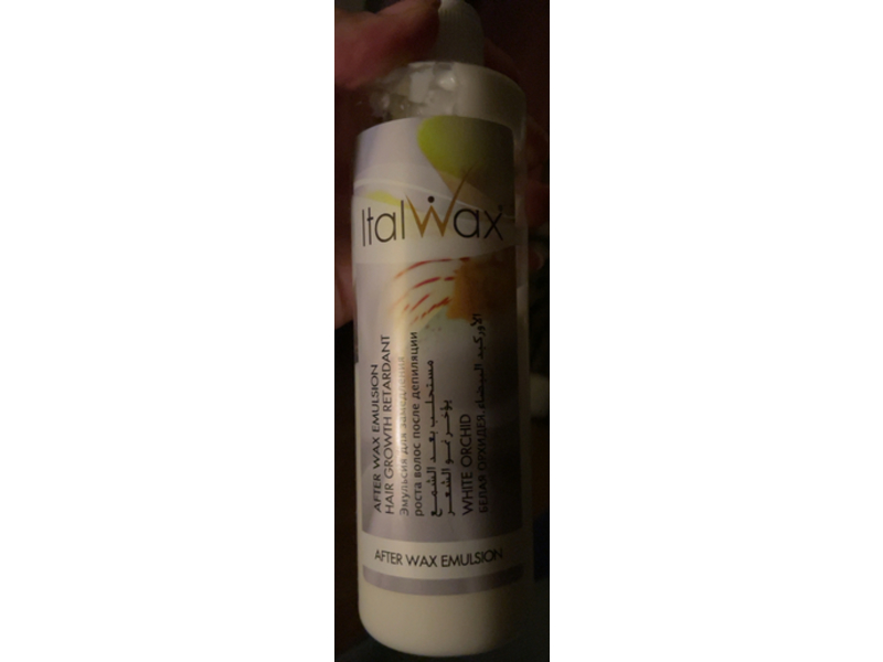 Italwax After Wax Emulsion, White Orchid, 8.45 fl oz/250 mL
