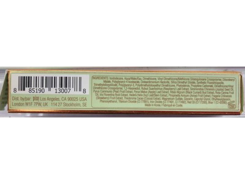 Pixi Fixing Lip Tint Hydro-Matte Lip Stain, 0140, 0.16 oz/4.5 g