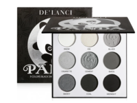 De'Lanci 9 Colors Black Smoky Eyeshadow Palette, Panda, 0.7 oz/20 g - thumbnail 1