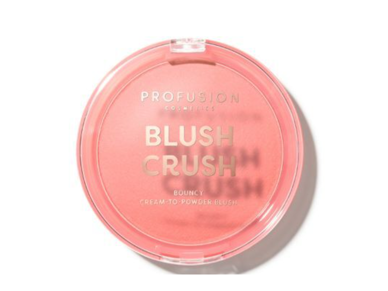 Profusion Cosmetics Blush Crush Cream To Powder Blush, Pink Crush, 0.35 oz/10 g