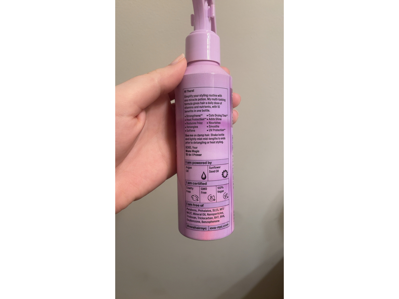 Eva Nyc Mane Magic 10-in-1 Primer Hair Styling, 6 fl oz / 177.4 mL