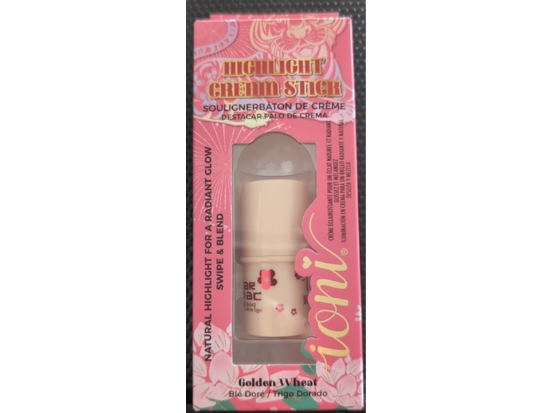 Ioni Highlight Cream Stick, Golden Wheat, 0.14 oz/4 g